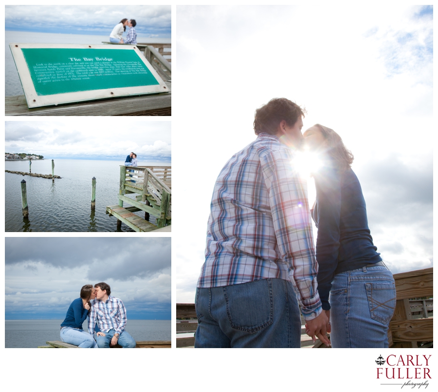 North Beach maryland Engagement Photography