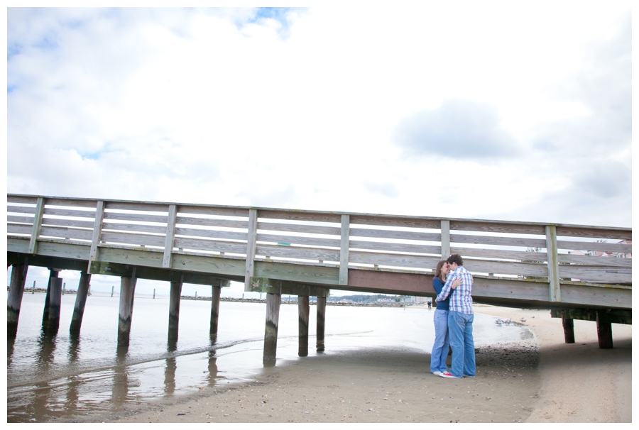 North Beach maryland Engagement Photography