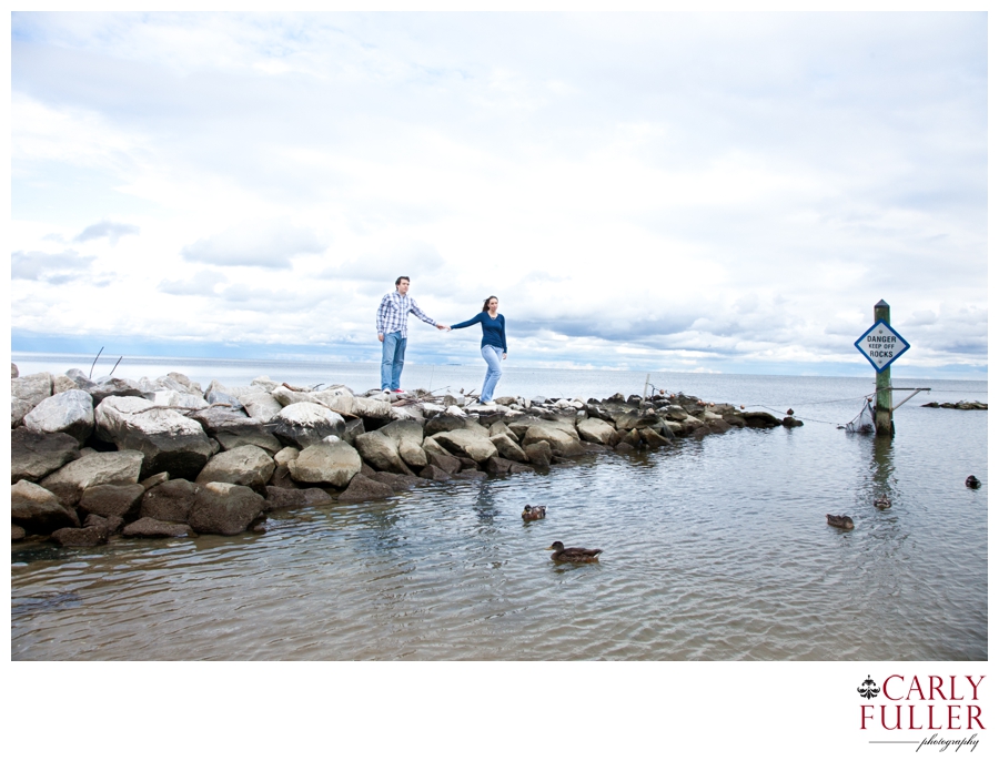 North Beach maryland Engagement Photography