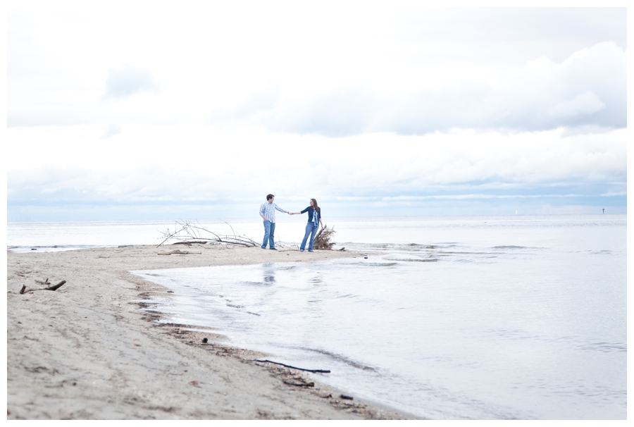 North Beach maryland Engagement Photography