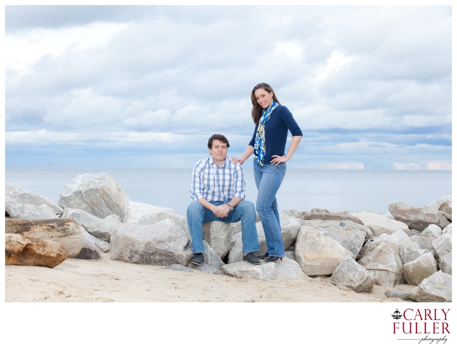 North Beach maryland Engagement Photography