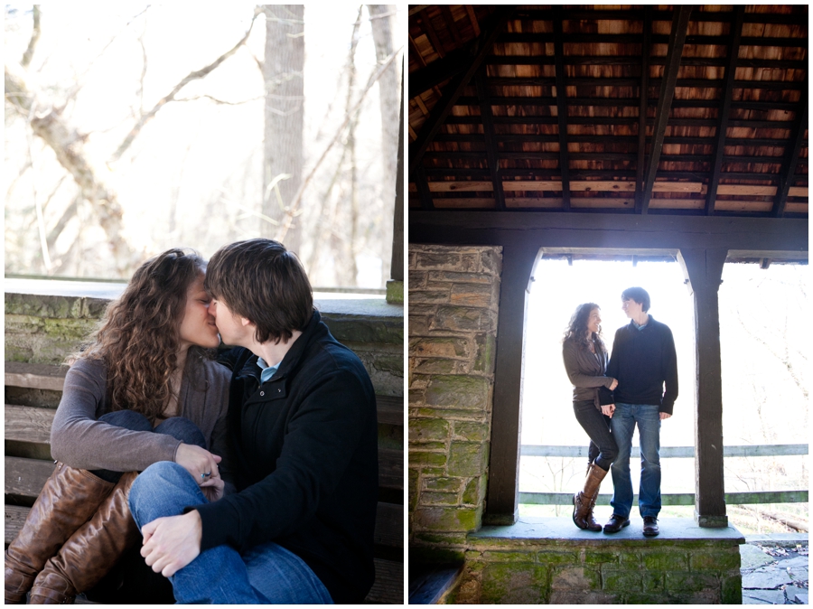 Philadelphia Engagement Photographer - Wissahickon Valley Trail Engagement Session