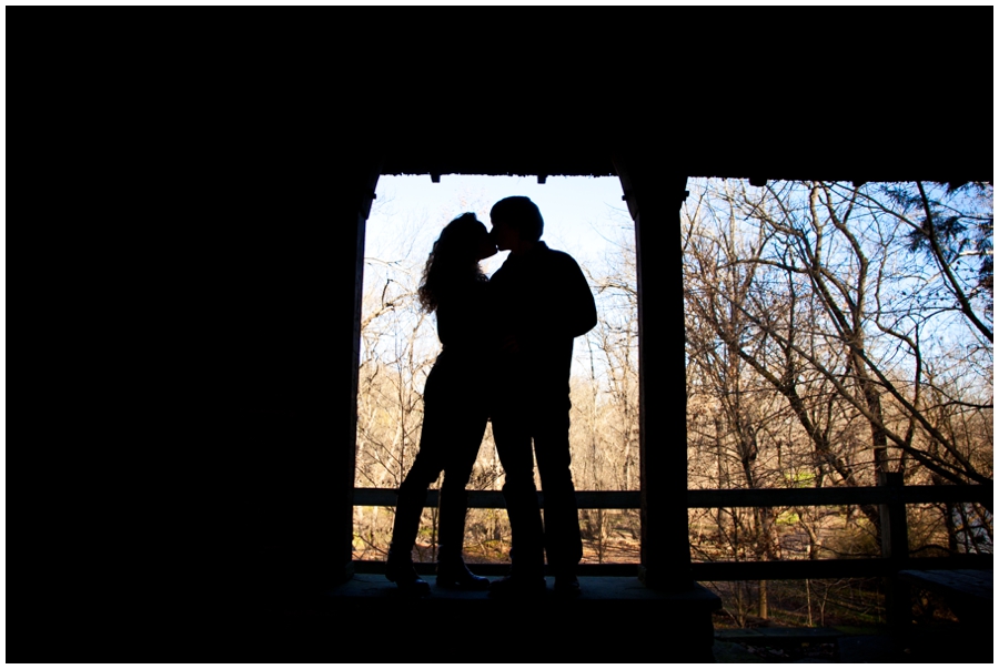 Philadelphia Engagement Photographer - Wissahickon Valley Trail Engagement Session