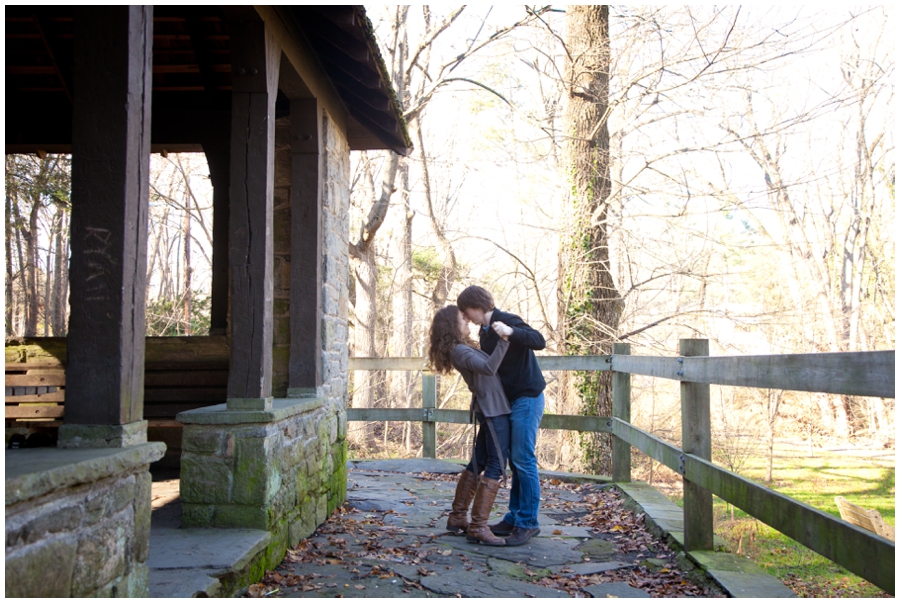 Philadelphia Engagement Photographer - Wissahickon Valley Trail Engagement Session