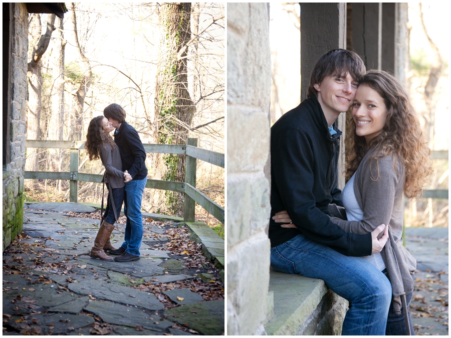 Philadelphia Engagement Photographer - Wissahickon Valley Trail Engagement Session