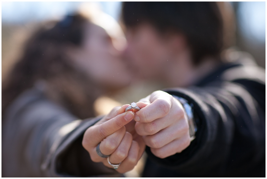 Wissahickon Valley Park Engagement Photographer - Philadelphia Winter Engagement Session