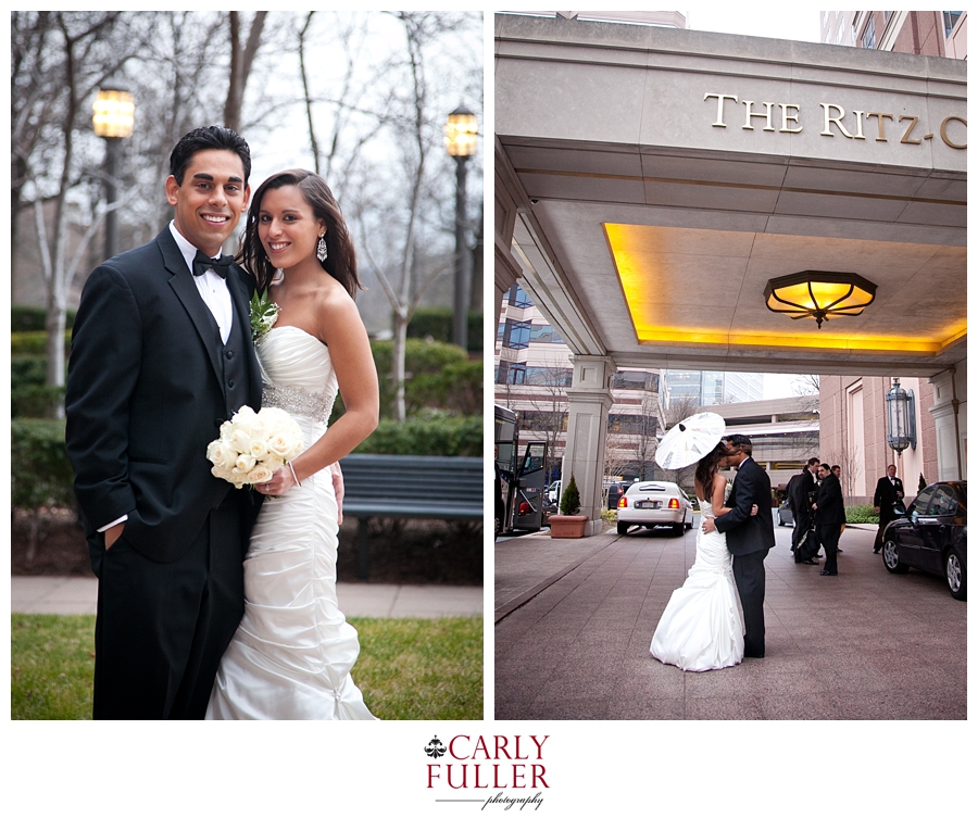 Tysons Corner - Ritz Carlton Wedding Photography