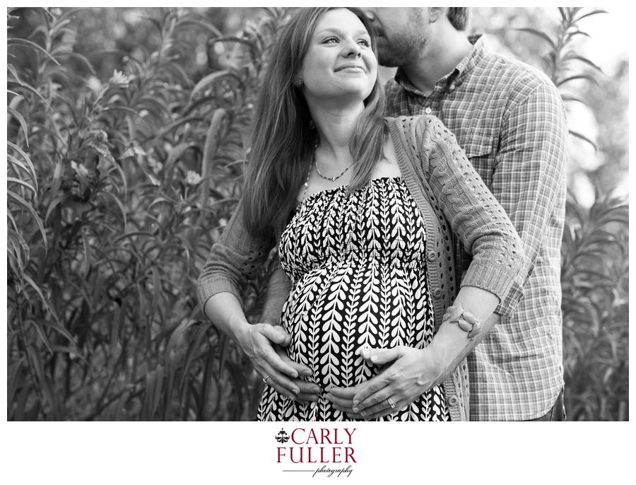 Alexandria black and white maternity photographs