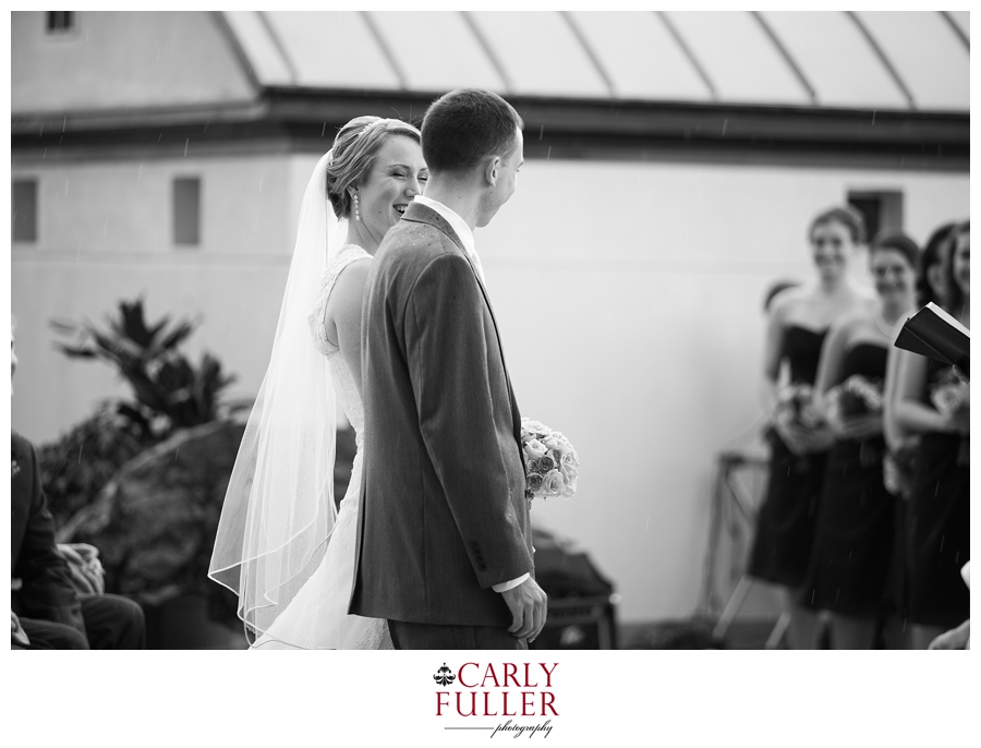 Rainy Day Annapolis Wedding Ceremony Photographer