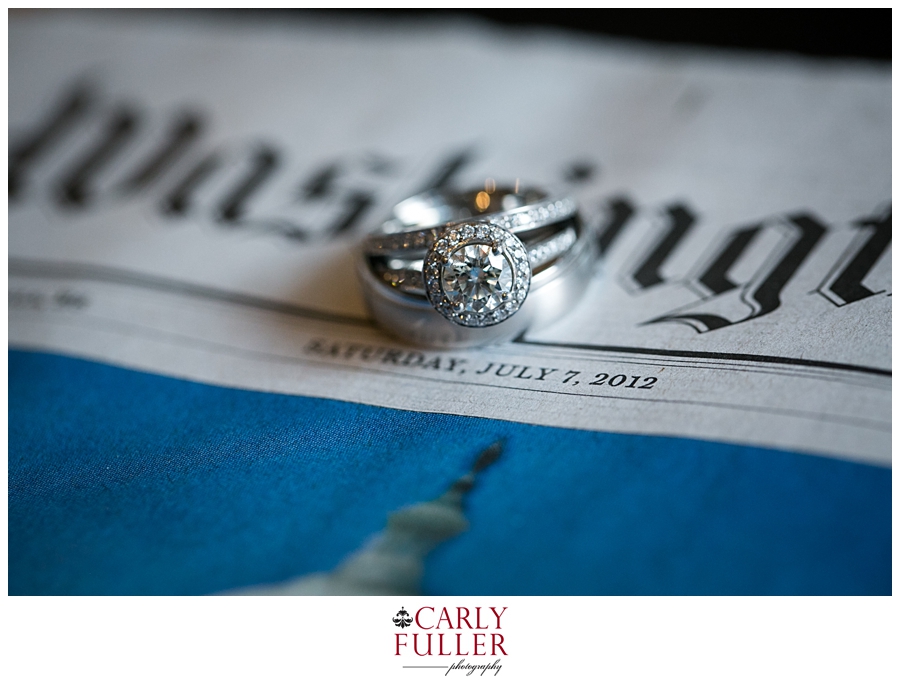 Annapolis Wedding Photographer | July 2012 wedding photography | Newspaper ring detail