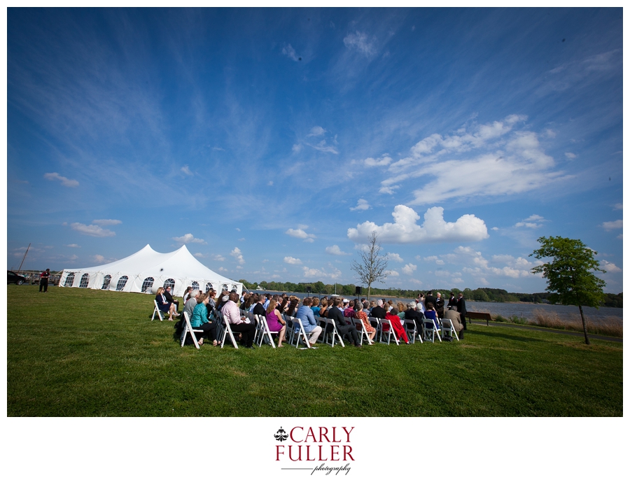 Chestertown Wedding Photographer - outdoor tented Eastern Shore Wedding