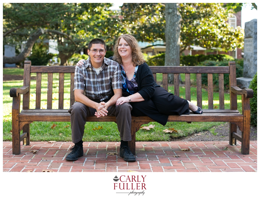 The Tidewater Inn - Couple Portrait - Fall Family Portrait