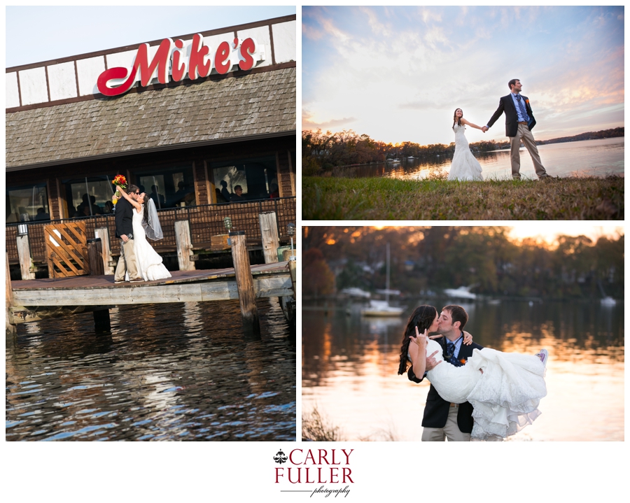 Nautical Wedding Photographs - Michael's on the South River Wedding Photographer - Annapolis Maryland Wedding Photographer