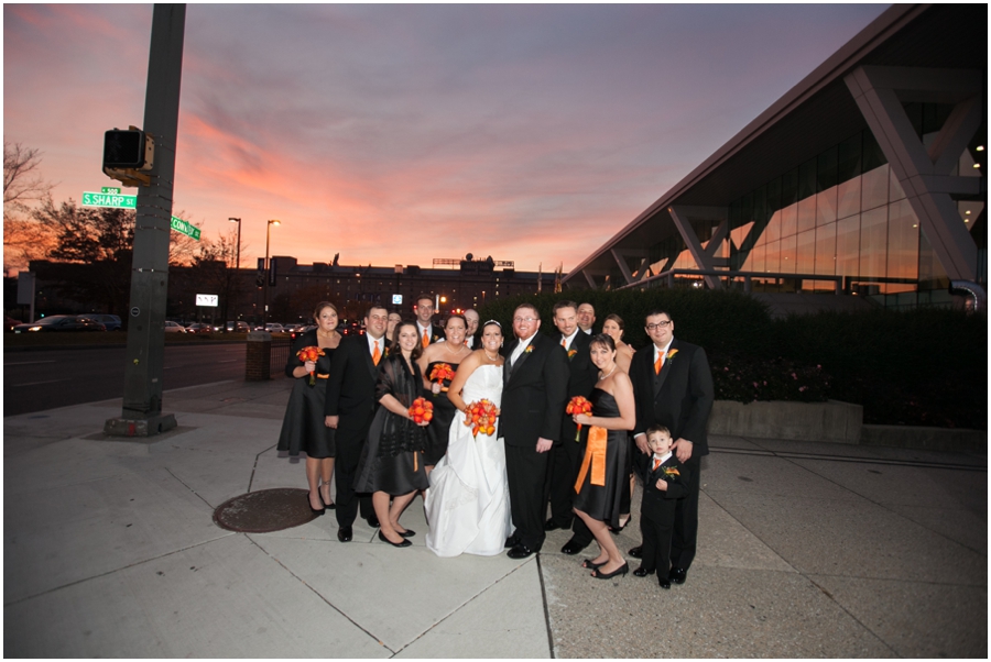 Orioles Ball park Wedding Photographs - Baltimore Wedding Photographs - Camden Yard