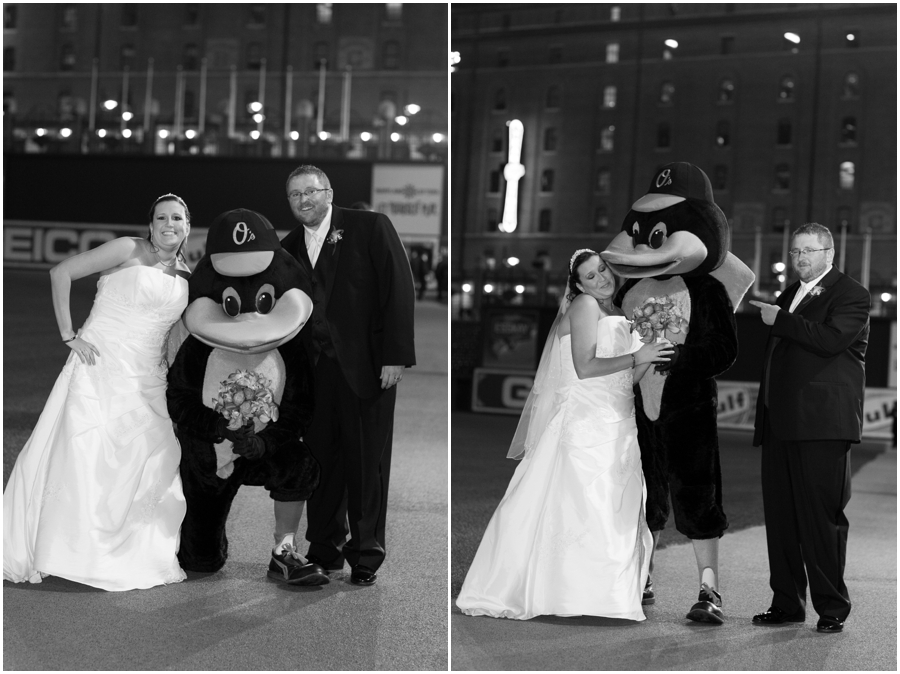 Orioles Ball park Wedding Photographs - Baltimore Wedding Photographs - Camden Yard