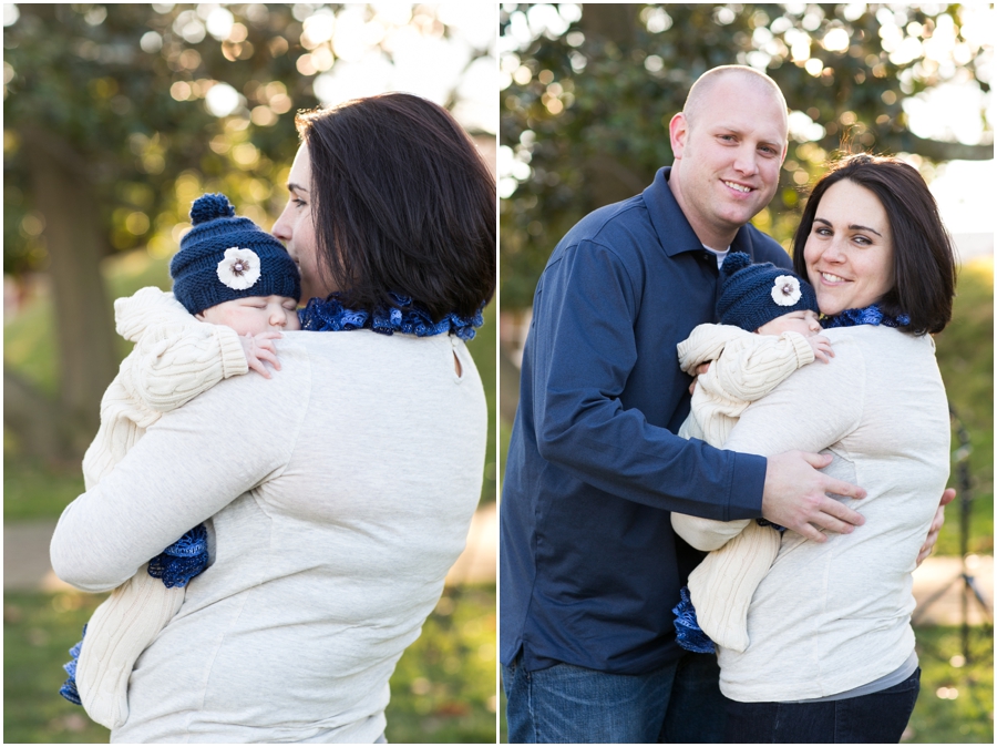 Winter Family Portrait - Annapolis baby Photographer