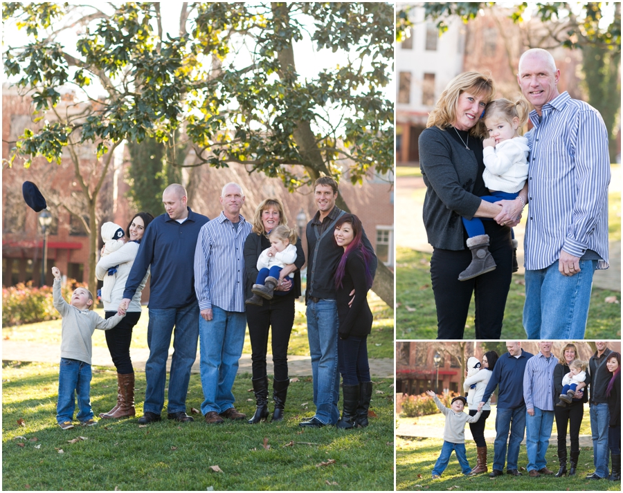 Large Winter Family Portrait - Annapolis Child Photographer