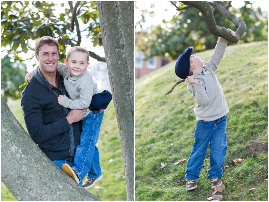 Winter Family Portrait - Annapolis Child Photographer