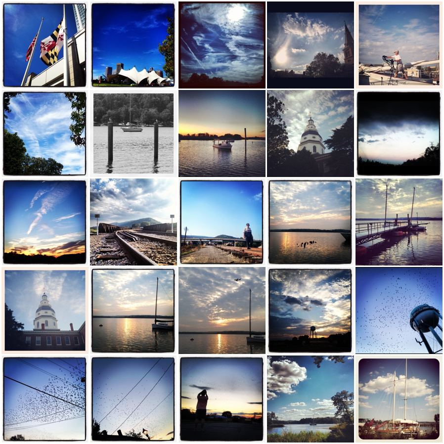 Dark Blue Instragram Photographs - Annapolis Photographer Places