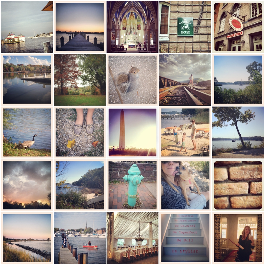 Peachy Blue Instragram Photographs - Annapolis Photographer Favorite Places