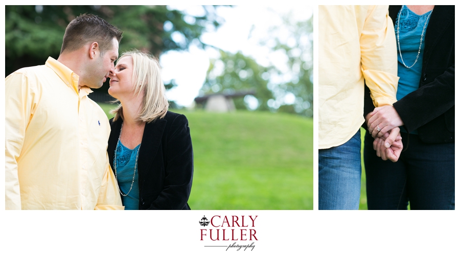 Downtown Annapolis Engagement - Fall Engagement Photographer - State House Engagement session