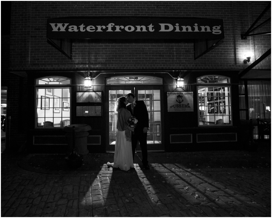 Annapolit Waterfront Marriott - Annapolis Wedding Photographer - Evening wedding portraits