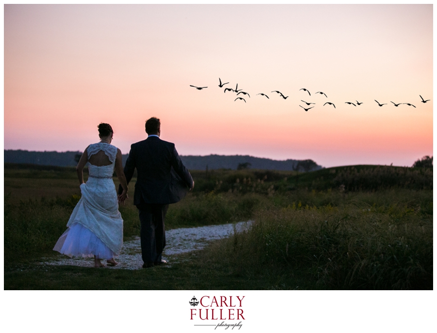 Lighthouse Sound Wedding - Ocean City Sunset Wedding - OCMD Wedding Photographer