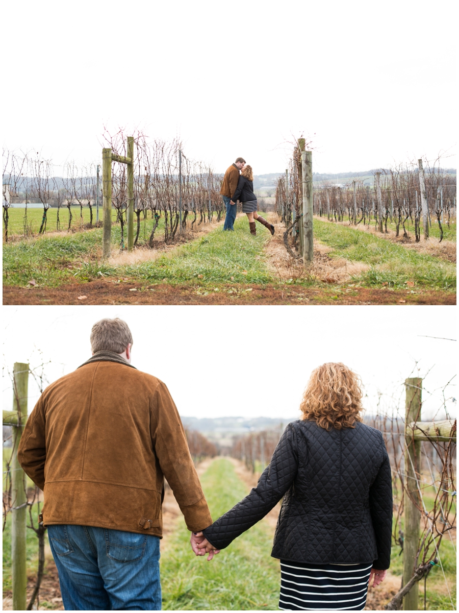 Boordy Vineyard Engagement - Wine engagement photos - Baltimore Engagement Photographer