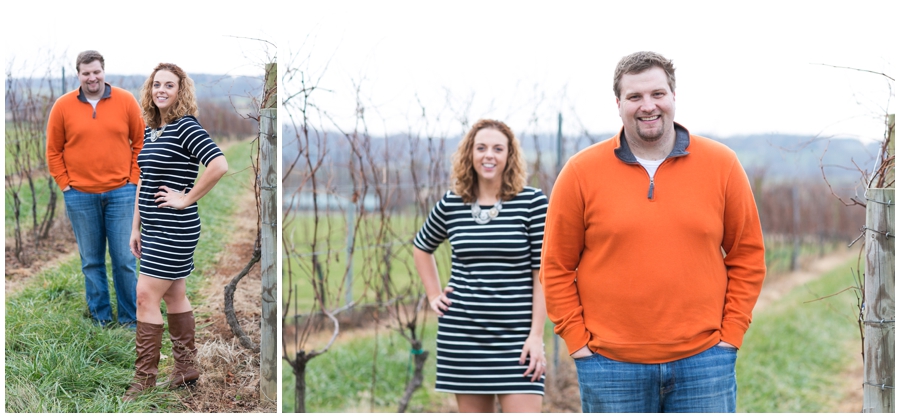 Boordy Vineyard Engagement - Wine engagement photos - Baltimore Engagement Photographer