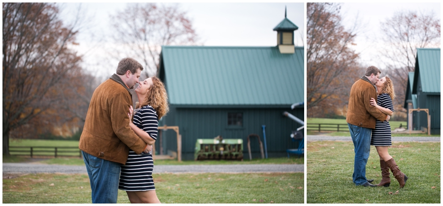 Boordy Vineyard Engagement - Barn engagement photo - Baltimore Engagement Photographer