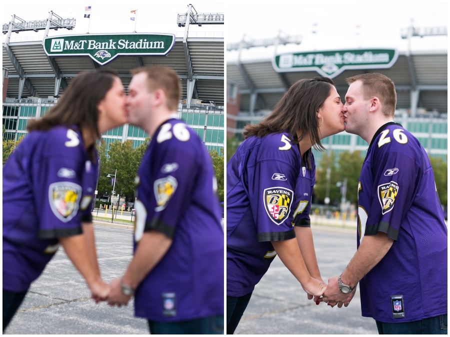 Baltimore Ravens Engagement Photos - M&T Bank Stadium photo