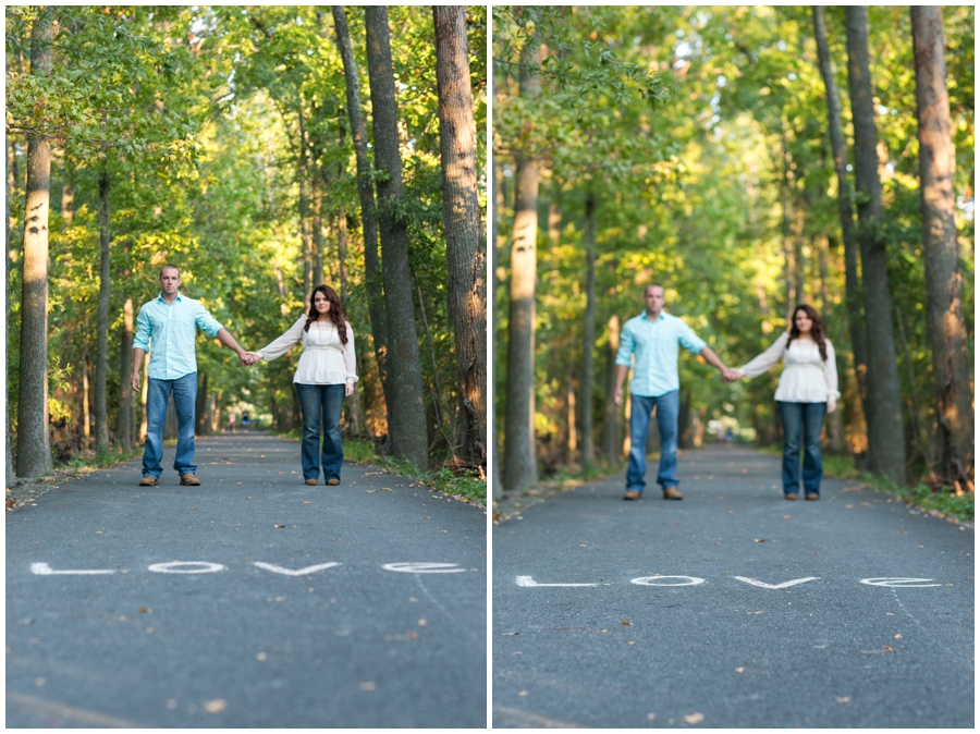 Love Chalk - Cross Island Trail Engagement Photos - Eastern Shore Engagement Photographer