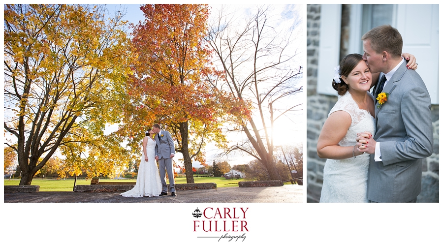 Autumn Mountain Wedding - Gettysburg Wedding Ceremony - PA Wedding Photographer