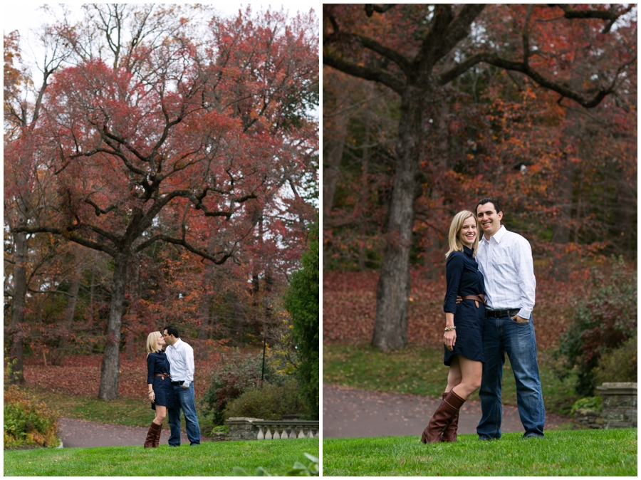 Morris Arboretum Engagement - Philadelphia PA Engagement Photographer