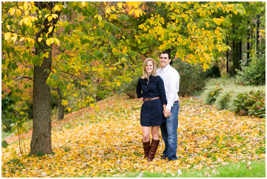 Morris Arboretum Engagement - Philadelphia PA Engagement Photographer