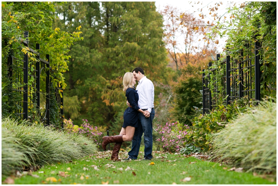 Morris Arboretum Engagement - Philadelphia PA Engagement Photographer