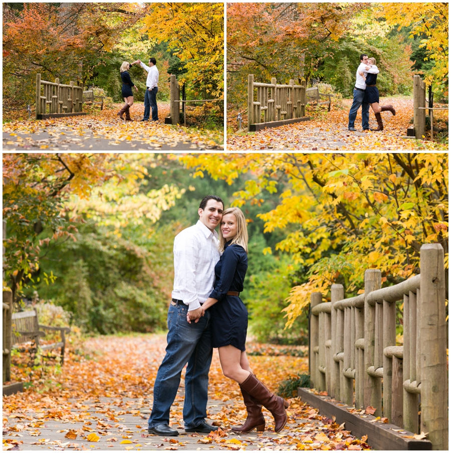 Morris Arboretum Engagement - Philadelphia PA Engagement Photographer