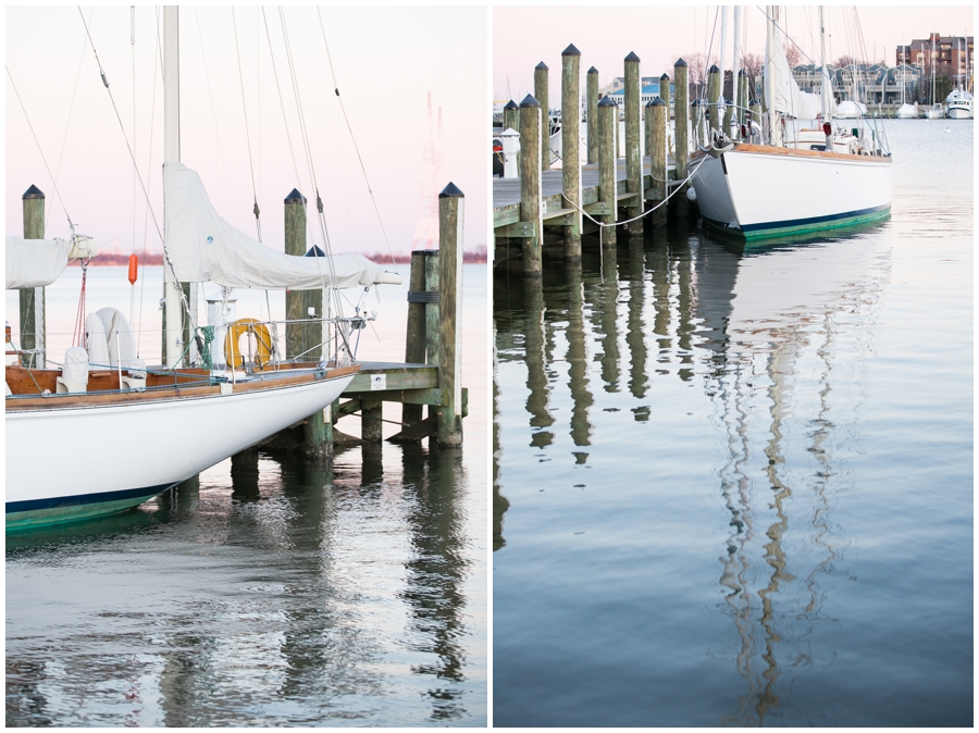 Annapolis City Dock Sailboat - Annapolis Photographer