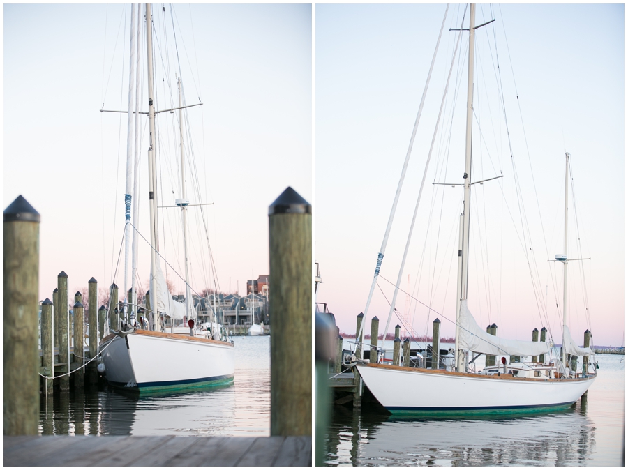 Annapolis City Dock Sailboat - Annapolis Photographer