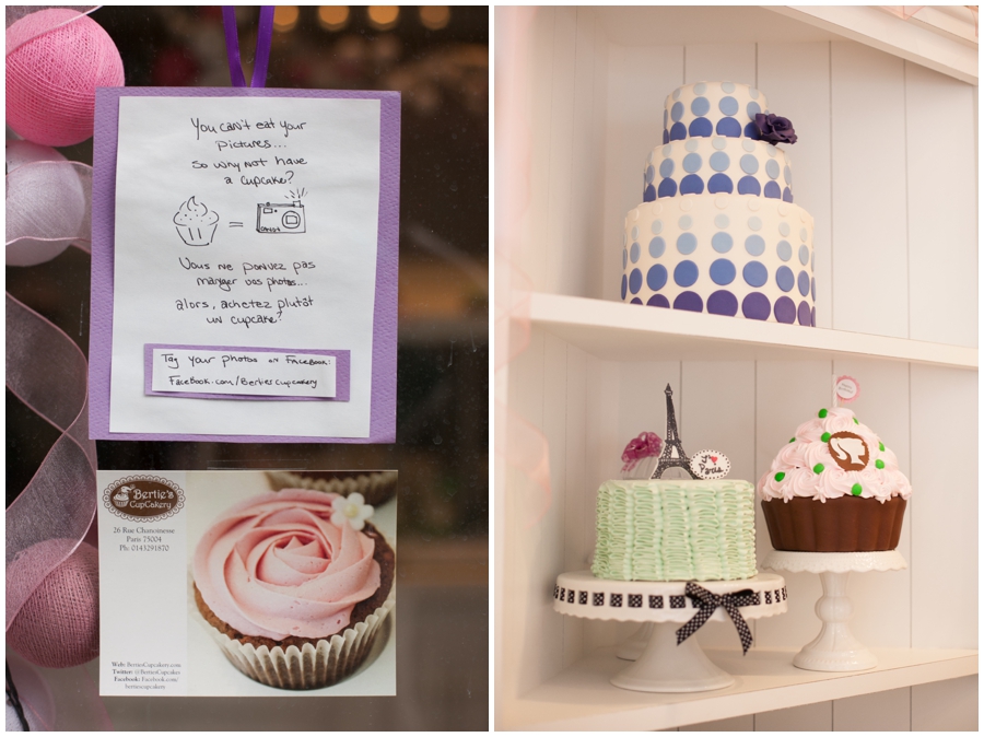 english speaking photographer in paris - Parisian Wedding Cupcakes - Berties CupCakery