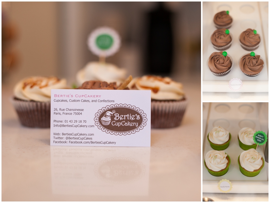 english speaking photographer in paris - Parisian Wedding Cupcakes - Berties CupCakery