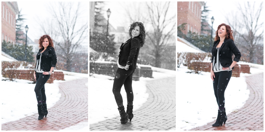 Snowy Boutique Style Annapolis Professional Portrait - Allow Me Weddings & Events