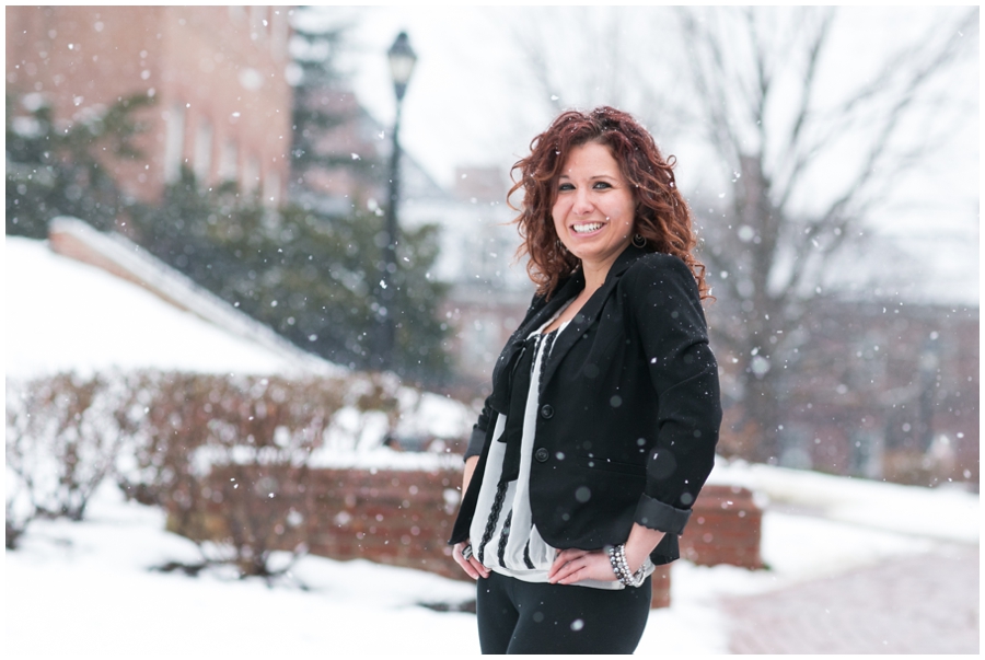 Snowy Boutique Style Annapolis Professional Portrait - Allow Me Weddings & Events