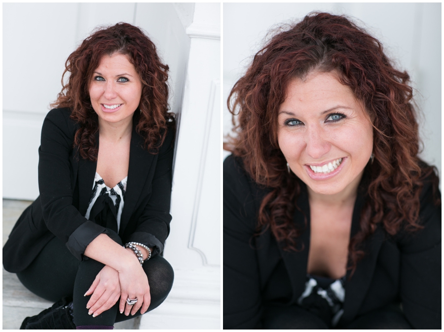 Snowy Boutique Style Annapolis Professional Portrait - Allow Me Weddings & Events