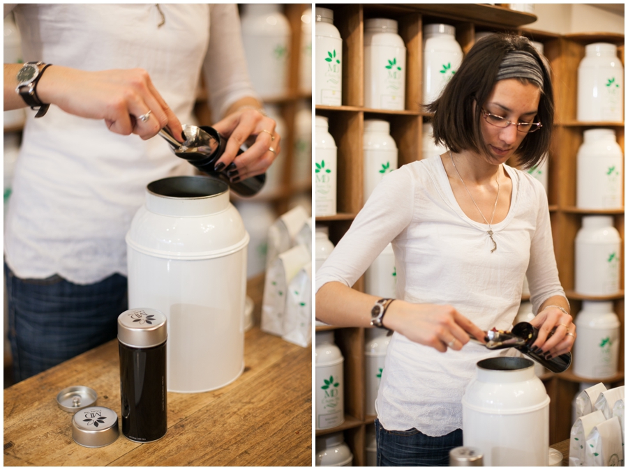 American Wedding Photographer in Paris - Rue Mouffetard Tea Shop - L'Autre The