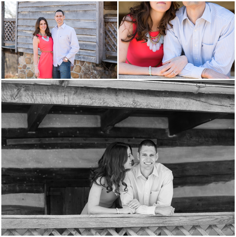 Barn Engagement Photo - Mount St Marys Campus Engagement Photography