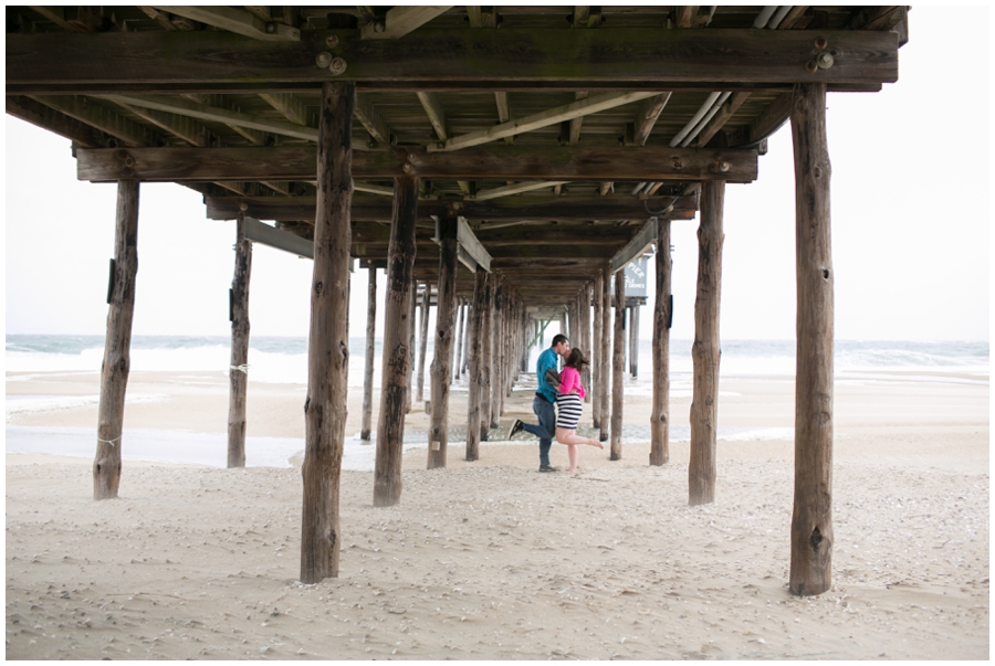 Ocean City Engagement Photographs - OC Maryland Beach Engagement