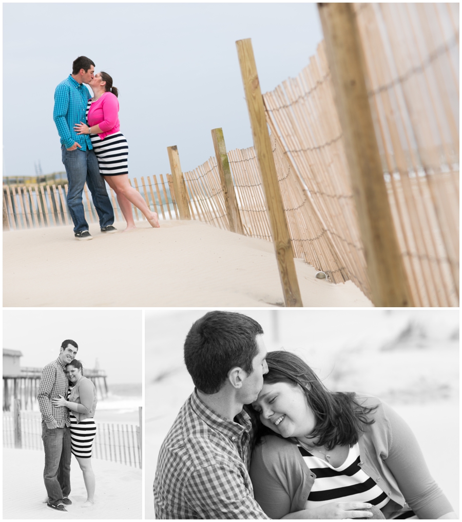 Ocean City Engagement Photographs - OC Maryland Beach Engagement