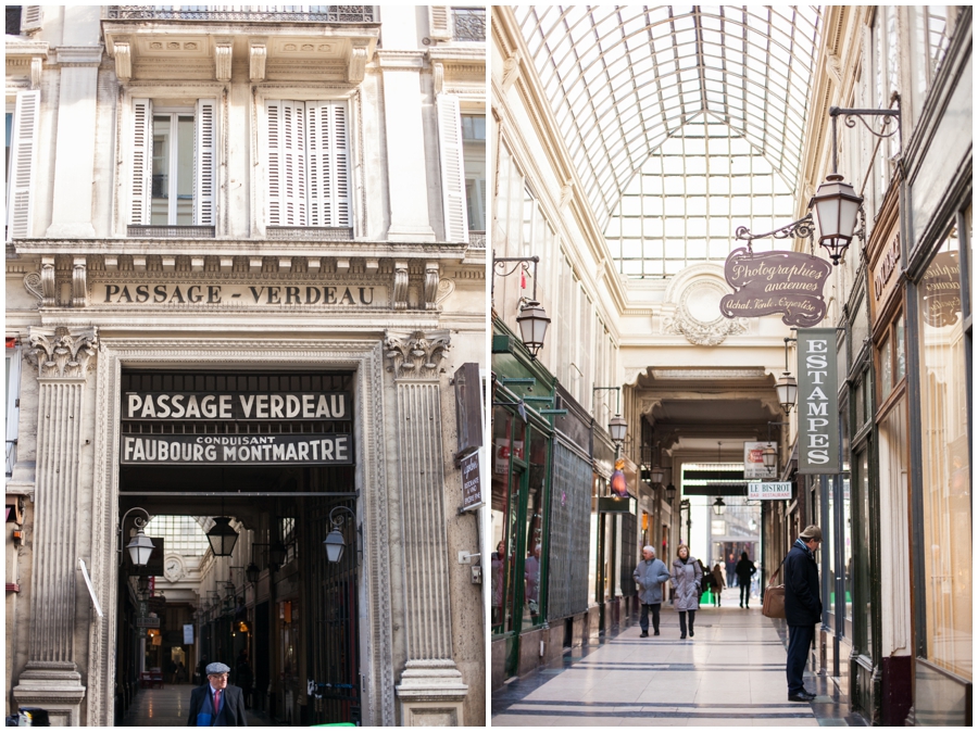 Paris Street Scene - Passageway - Paris Photograph