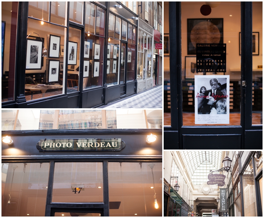 Paris Street Scene - Passageway Art Gallery - Paris Photograph